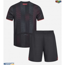 Otroški Nogometni dresi Bayer Leverkusen Domači 2025-26 Kratek Rokav (+ Kratke hlače)